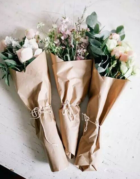 牛皮紙鮮花包裝 牛皮紙鮮花包裝