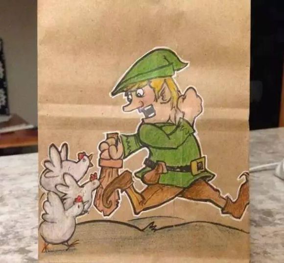 手繪風紙袋設(shè)計 手繪風紙袋設(shè)計