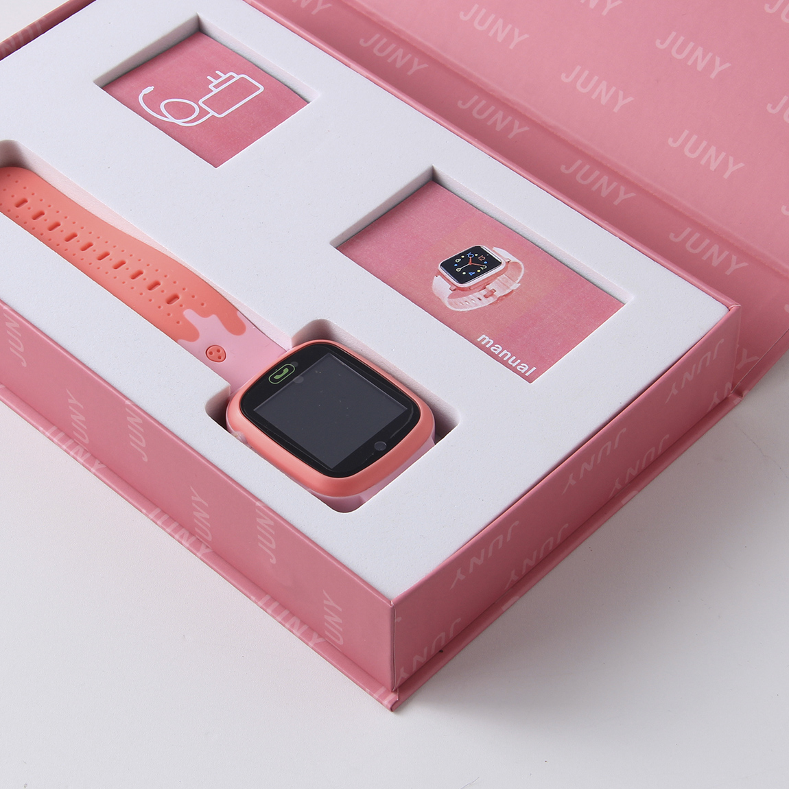 像這樣Colorful的兒童手表包裝盒要選擇那種印刷？