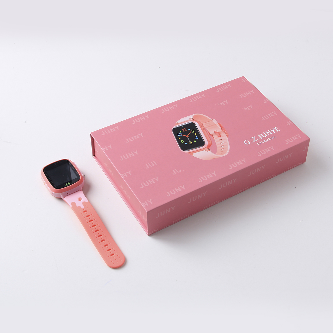 為什么這個兒童手表禮盒不用專色印刷？